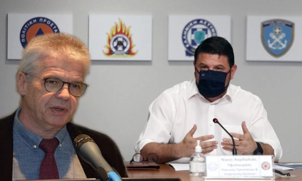 Ζωντανά: Χαρδαλιάς - Γώγος στην ενημέρωση για τον κορονοϊό